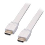 FLAT HDMI kabel platte kabel 1,8 meter WIT, Nieuw, Ophalen of Verzenden