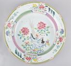 Wasbak - Een Chinees Famille Rose charger / basin versierd, Antiek en Kunst