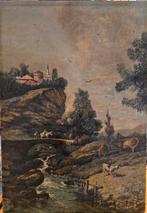 Enrico Ghisolfi (1837-1918) - Paesaggio, Antiek en Kunst, Kunst | Schilderijen | Klassiek