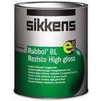 Sikkens Rubbol BL Rezisto High Gloss - 1 liter (Oude etiket), Doe-het-zelf en Verbouw, Verf, Beits en Lak, Verzenden, Nieuw