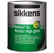 Sikkens Rubbol BL Rezisto High Gloss - 1 liter (Oude etiket), Doe-het-zelf en Verbouw, Verf, Beits en Lak, Nieuw, Verzenden