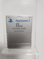 Zilveren 8MB Memory Card Playstation 2, Spelcomputers en Games, Games | Sony PlayStation 2, Ophalen of Verzenden, Nieuw
