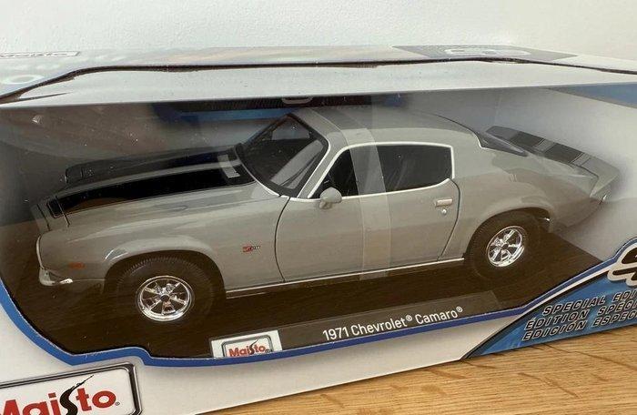 Maisto 1:18 - Modelauto - Chevrolet Camaro Z28 1971, Hobby en Vrije tijd, Modelauto's | 1:5 tot 1:12