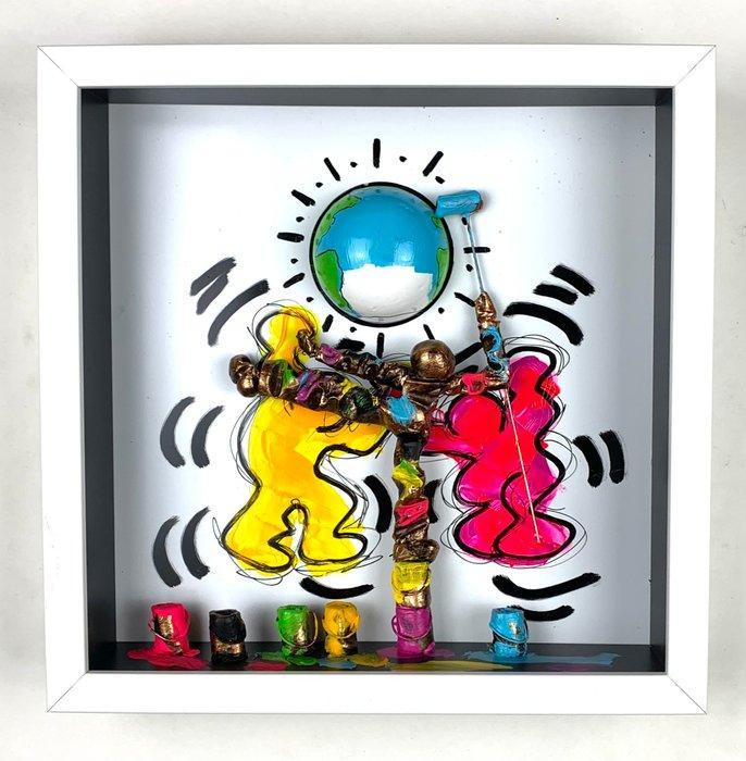 Bernard Saint-Maxent - Harring’s earth, Antiek en Kunst, Kunst | Schilderijen | Modern