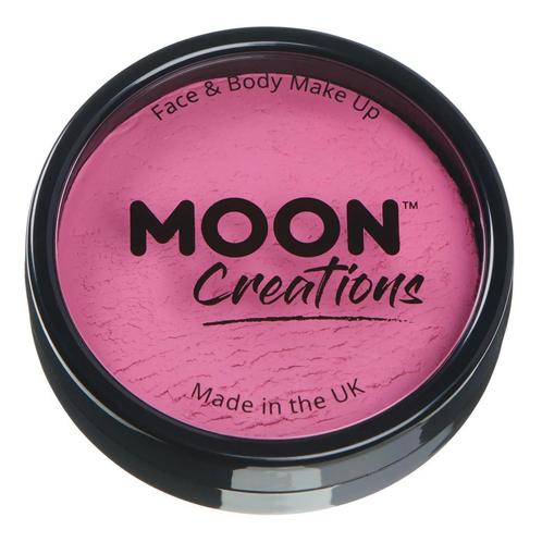 Moon Creations Pro Face Paint Cake Pots Bright Pink 36g, Hobby en Vrije tijd, Feestartikelen, Nieuw, Verzenden