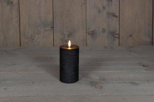 The Magic Flame Candle - Kaars Led - Zwart - 7,5x12,5 cm, Huis en Inrichting, Overige Huis en Inrichting, Ophalen of Verzenden