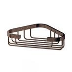 Hoekdraadkorf Hotbath Cobber Wandmodel Verouderd Messing, Ophalen of Verzenden, Nieuw, Chroom, Bad