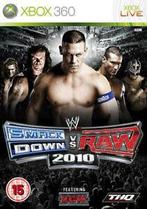 WWE SmackDown vs RAW 2010 (Xbox 360) Sport: Wrestling, Zo goed als nieuw, Verzenden
