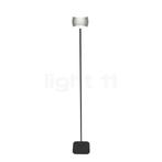 Oligo Curved Vloerlamp LED, hoofd crø¨mekleur/voet zwart m, Huis en Inrichting, Lampen | Vloerlampen, Verzenden, Nieuw