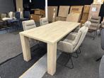 Eettafel Lamalux met 4 eetkamerstoelen Madison, Huis en Inrichting, Nieuw