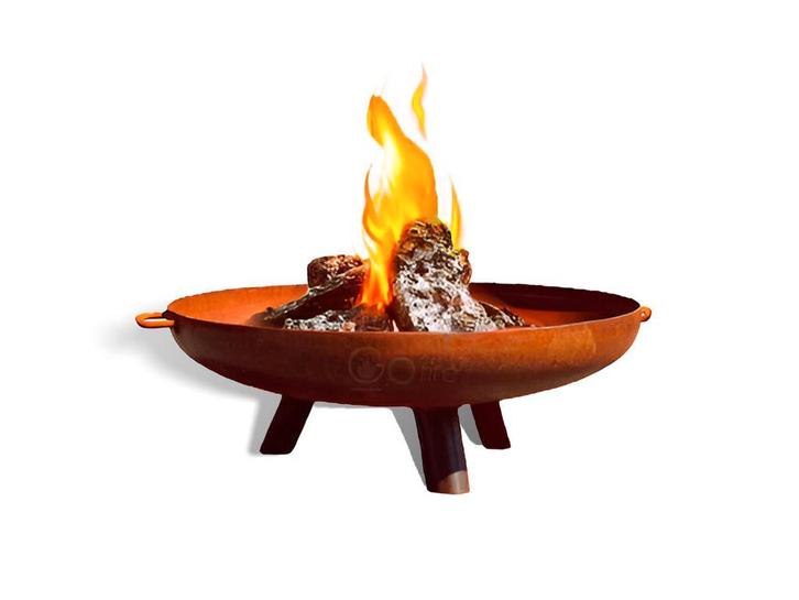 Gofire Lev vuurschaal cortenstaal 70 cm, Tuin en Terras, Vuurschalen, Nieuw, Verzenden