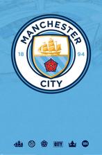 Poster Manchester City Club Crest 61x91,5cm, Verzenden, Nieuw, A1 t/m A3