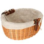 Ikonka Rieten Fietsmand Drager Met Metalen Rooster Voor Hond, Ophalen of Verzenden, Nieuw