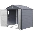 Tuinkastje - Lessenaarsdak - Afsluitbare deur - Grijs, Tuin en Terras, Tuinhuizen, Ophalen of Verzenden, Nieuw