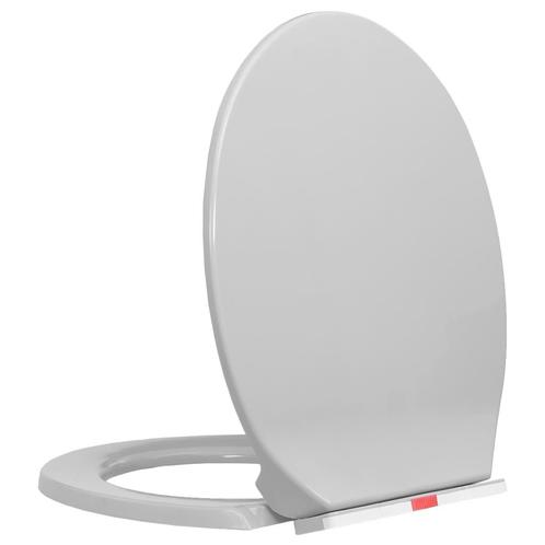 vidaXL Toiletbril soft-close en quick-release ovaal, Doe-het-zelf en Verbouw, Sanitair, Nieuw, Verzenden