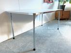tafel GS686 Dutch Originals wit chromen poten 160 x 90 cm, Ophalen, Kunststof, Design, 50 tot 100 cm
