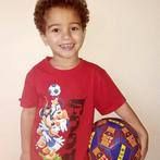 Mickey Mouse Tshirt Rood Voetbal-Maat 116, Kinderen en Baby's, Kinderkleding | Overige, Nieuw, Verzenden