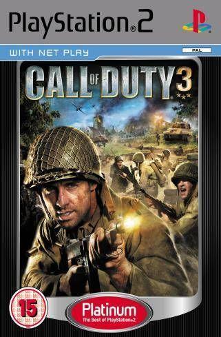 Call of Duty 3-Platinum (PlayStation 2) Gebruikt, Spelcomputers en Games, Games | Sony PlayStation 2, Zo goed als nieuw, Ophalen of Verzenden