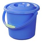ProPlus Blauwe emmer met deksel - 9 liter - veelzijdig ge..., Huis en Inrichting, Ophalen of Verzenden