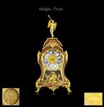 Boulle klok - Samuel Marti Rococo Hout, geëtst brons en