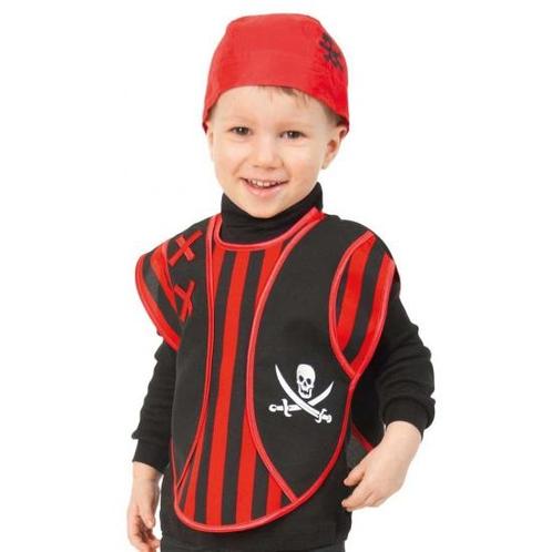 Peuter verkleed poncho piraat met piraten afbeelding - Pir.., Kinderen en Baby's, Carnavalskleding en Verkleedspullen, Ophalen of Verzenden