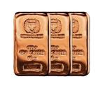 Germania Mint - Bar - Koper - 3x10 oz 999,9 fijn koper