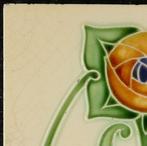 Jugendstil Tegel - Lea & Boulton - Art Nouveau - 1900-1910