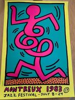 Keith Haring - Montreux Jazz Festival, 1983 (Pink) - Jaren, Antiek en Kunst