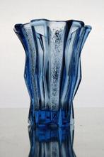 Verreries Scailmont - Henri Heemskerk - Vaas - Cubiste -