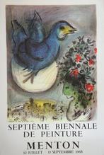 Marc Chagall (1887-1985) - Biennale de Menton : Colombe, Antiek en Kunst