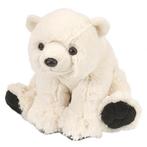Pluche knuffel ijsbeer 20 cm - Knuffel ijsberen, Ophalen of Verzenden, Nieuw