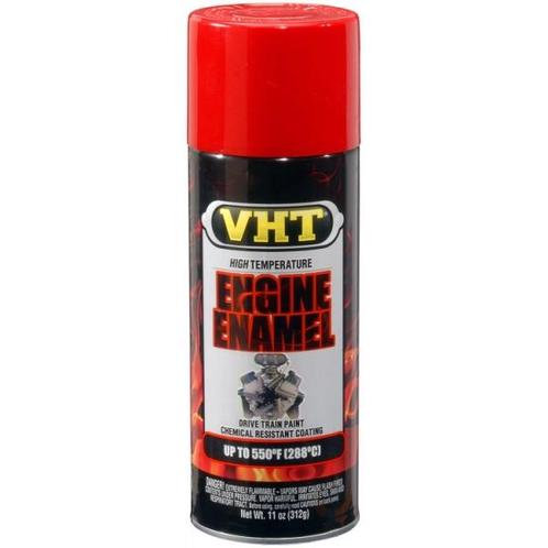 VHT ENGINE ENAMEL™ Bright red (Rood) (VHT COATINGS), Auto diversen, Autogereedschap, Nieuw, Verzenden