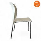 Vergaderstoel S20 - Wit - Chroom frame - 4 poot, Vergader- of Presentatieruimte, Ophalen of Verzenden, Gebruikt, Stoel