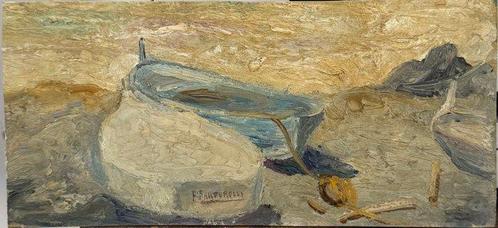 Francesco Sartorelli (1856-1939), Toegeschreven aan - Barche, Antiek en Kunst, Kunst | Schilderijen | Klassiek
