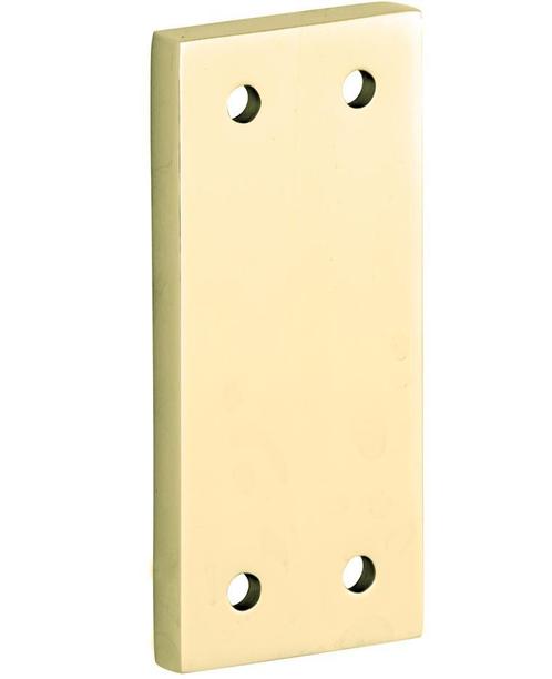 Vulplaat tbv SKG raamsluiting 3 mm messing ongelakt, Doe-het-zelf en Verbouw, Glas en Ramen, Verzenden
