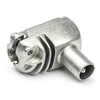 Coax connector - Technetix (Haaks, Mannelijk), Computers en Software, Pc- en Netwerkkabels, Nieuw, Verzenden