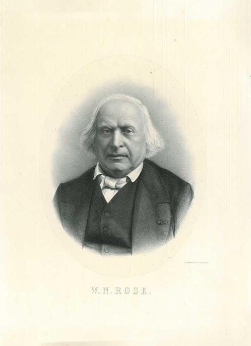 Portrait of Willem Nicolaas Rose, Antiek en Kunst, Kunst | Etsen en Gravures