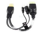 Jaltest Kawasaki 6+6 Pins OBD Voedingskabel Waterscooter, Verzenden, Nieuw