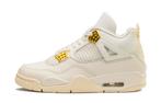 Nike Air Jordan 4 Retro Metallic Gold - maat 44 (Schoenen), Verzenden, Wit, Nieuw, Sneakers of Gympen