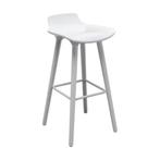 *WOONWINKEL* Kare Design York White Barkruk Hoogglans Wit, Huis en Inrichting, Barkrukken, Verzenden, Nieuw, Kunststof