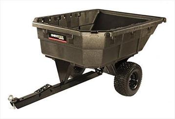 Tuin aanhanger voor quads en zitmaaiers 540kg met kiepbak beschikbaar voor biedingen