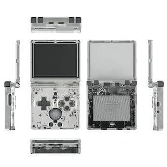 Anbernic RG35XX SP Transparant White (Nieuw), Spelcomputers en Games, Spelcomputers | Overige, Nieuw, Ophalen of Verzenden