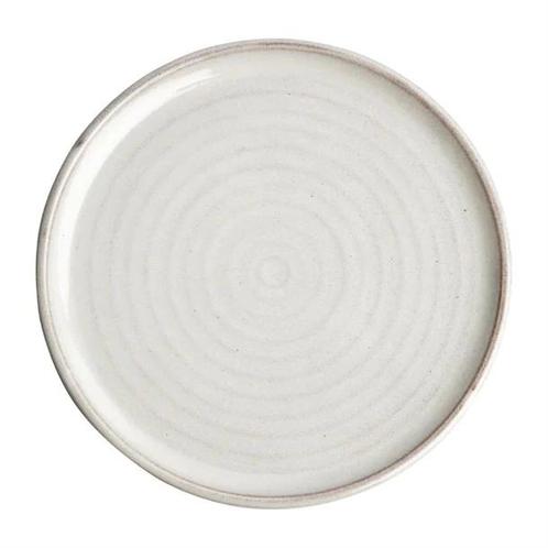 Canvas ronde borden met smalle rand | wit | 26,5Øcm | 6 s.., Zakelijke goederen, Horeca | Overige, Verzenden