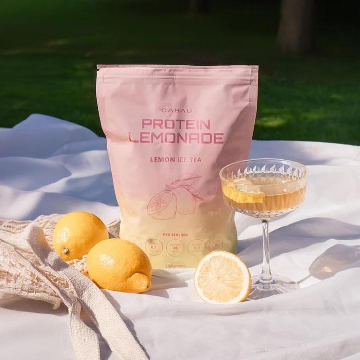 Cabau Lifestyle Refreshing Protein Lemonade Set - 4x500gr, Sieraden, Tassen en Uiterlijk, Uiterlijk | Haarverzorging, Overige typen