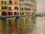 Nicola Arduino (1887-1974) - Portofino, La Calata 1921