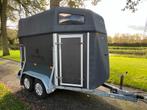 Leuke Hotra 2-paards met zadelkamer!, Dieren en Toebehoren, Paarden en Pony's | Trailers en Aanhangwagens, Ophalen, Zo goed als nieuw