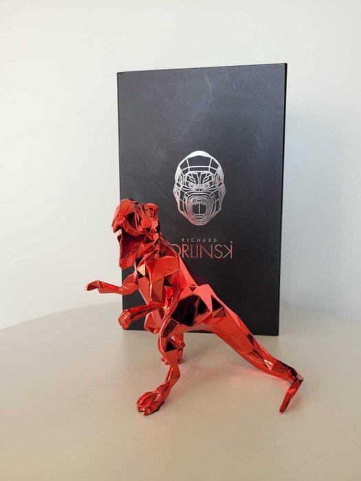 Richard Orlinski (1966) - T-Rex Spirit Chrome Red Edition No, Antiek en Kunst, Antiek | Overige Antiek