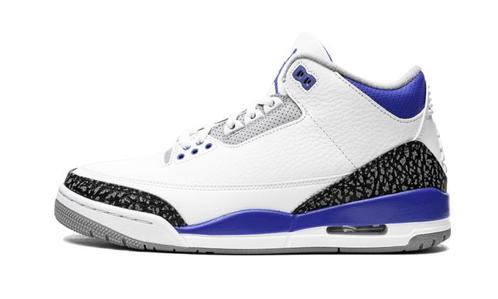 Air Jordan 3 Retro Racer Blue - maat 37.5 (Sneakers), Kleding | Dames, Schoenen, Sneakers of Gympen, Blauw, Nieuw, Verzenden