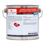 DCC Excellent Aqua Houtlak Zijdeglans RAL 9001 | Crèmewit, Verzenden, Wit, Nieuw, 15 tot 20 liter