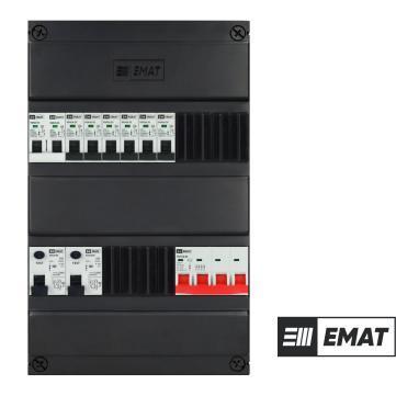 EMAT 1-fase groepenkast met kookgroep inclusief installatie, Diensten en Vakmensen, Elektriciens, 24-uursservice, Garantie